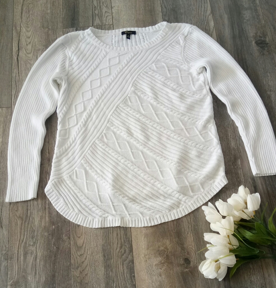 Cupio white sweater